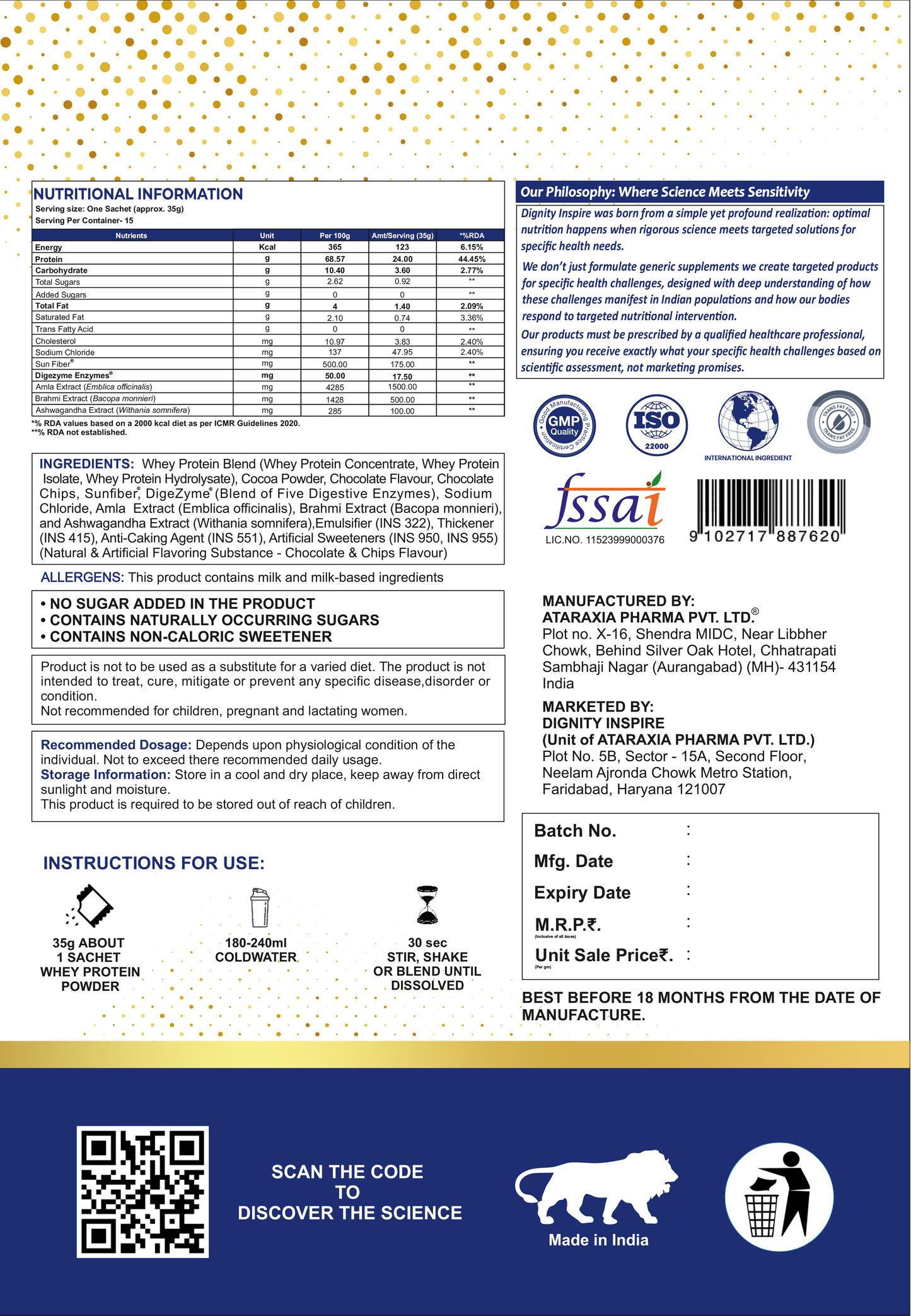 Whey Protein Blend