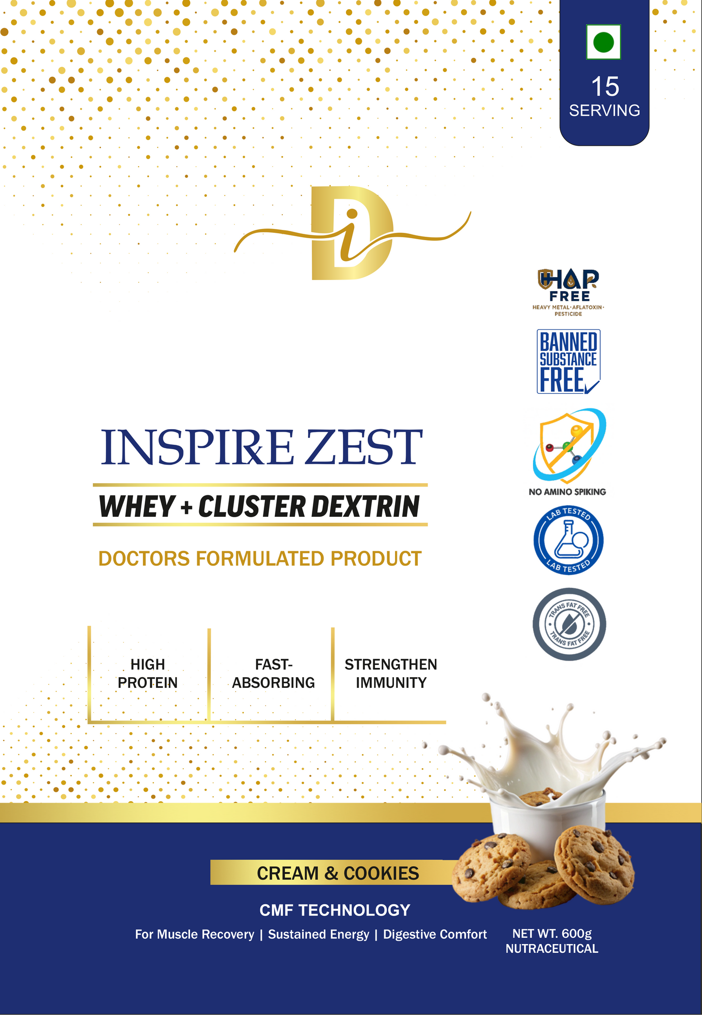 Whey Protein + Cluster Dextrin