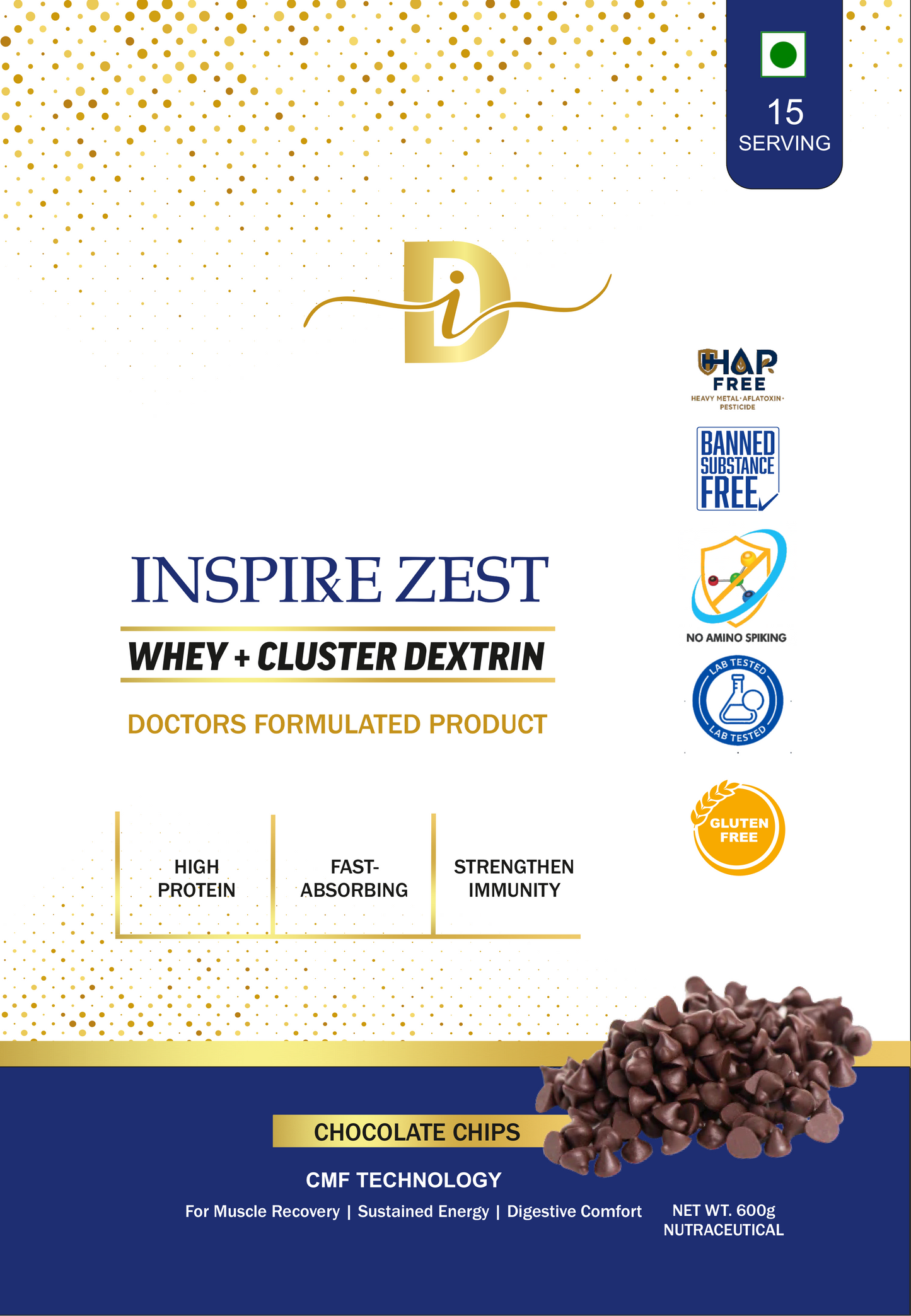 Whey Protein + Cluster Dextrin