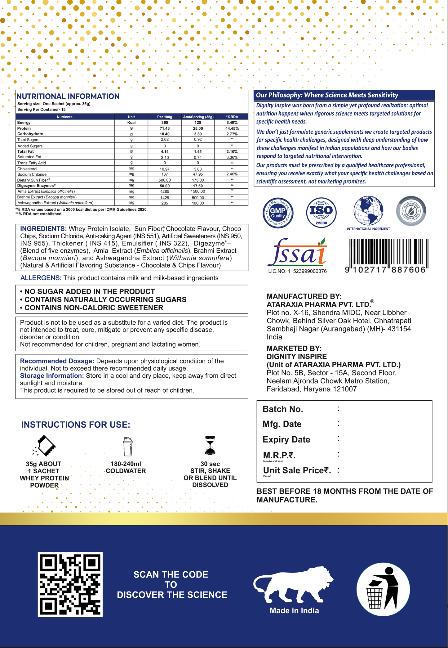 Whey Protein Isolate
